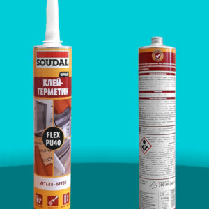 Клей-герметик полиуретановый Soudaflex 40 FC SOUDAL для швов