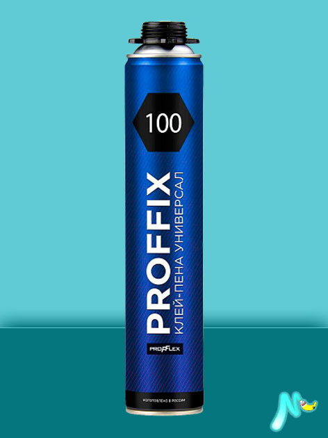Клей-пена полиуретановая Proffix 100 PROFFLEX