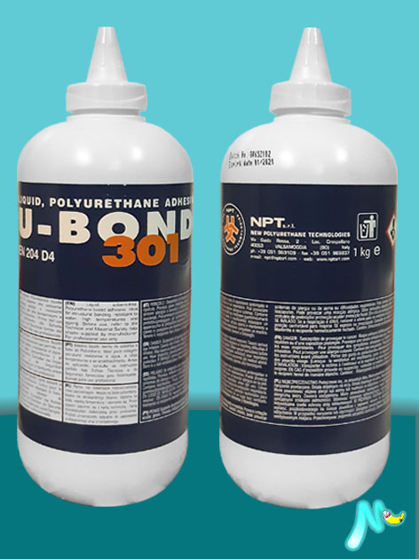 Клей водостойкий U-BOND 301 NPT (бутыль 1 литр)