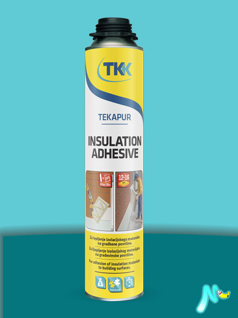 Клей-пена полиуретановая Tekapur Insulation Adhesive TKK